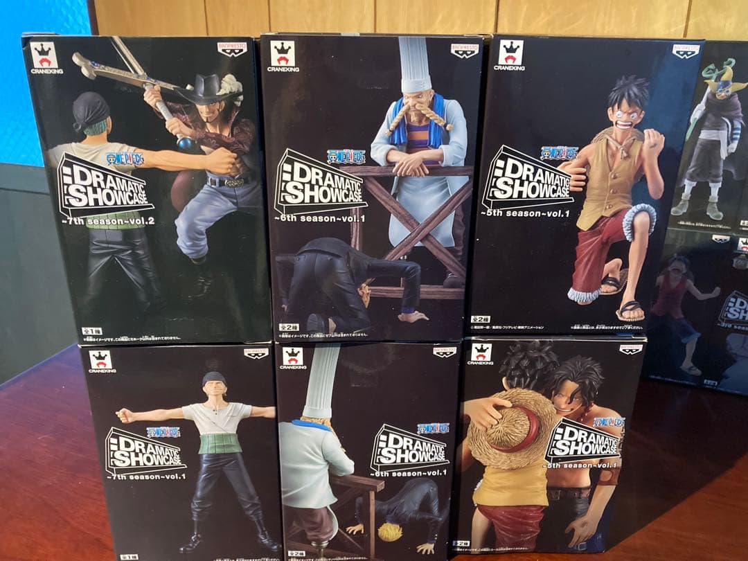 ワンピース　フィギュア ドラマチックショーケース まとめ