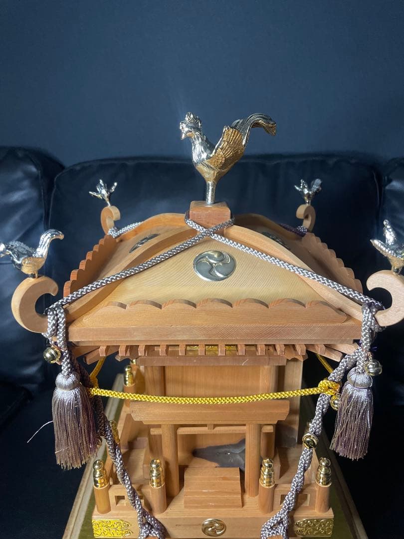 神輿型 置時計　装飾時計　御神輿　希少　動作未確認　喜好作