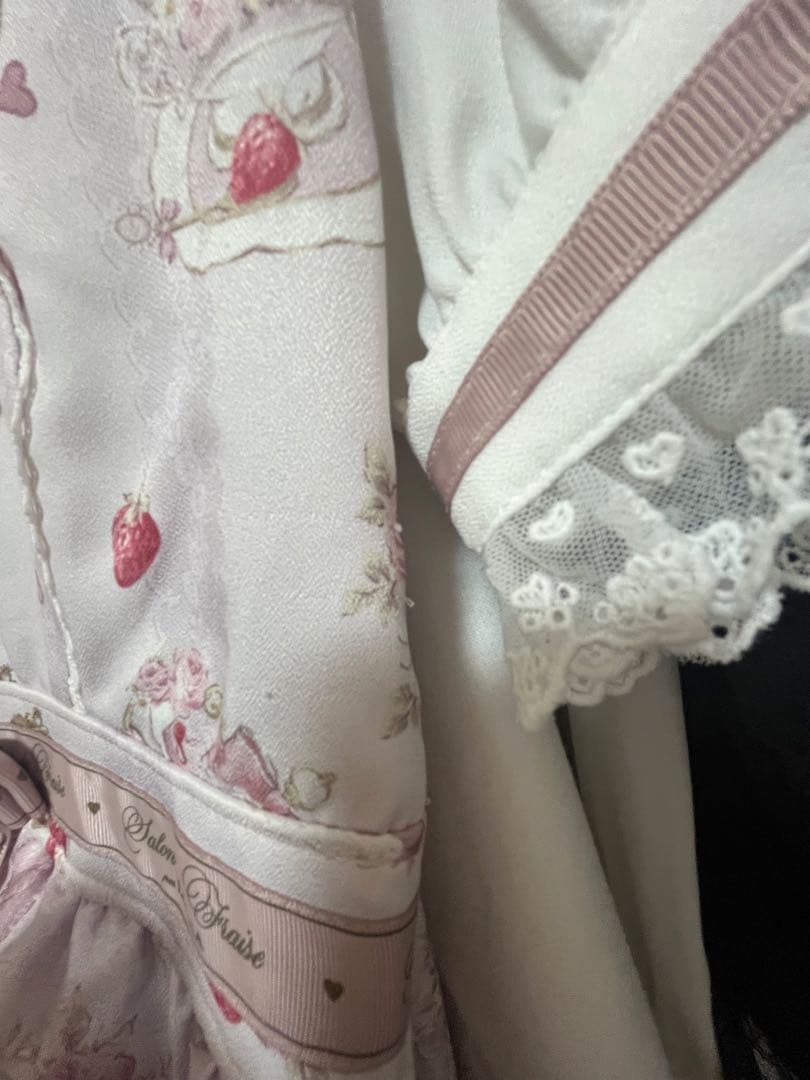 Salon de Fraise柄ワンピース リズリサ LIZLISA