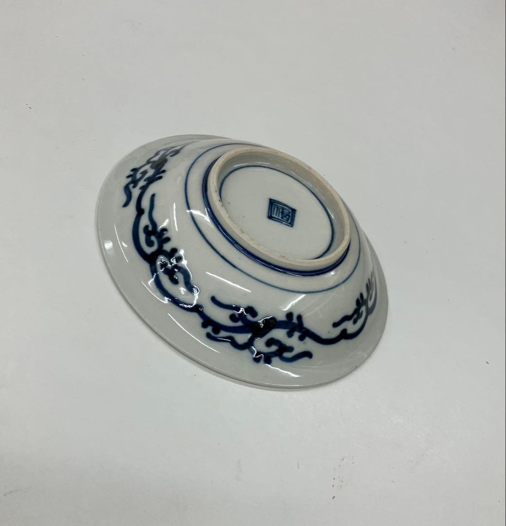 古伊万里 花柄 皿 江戸時代