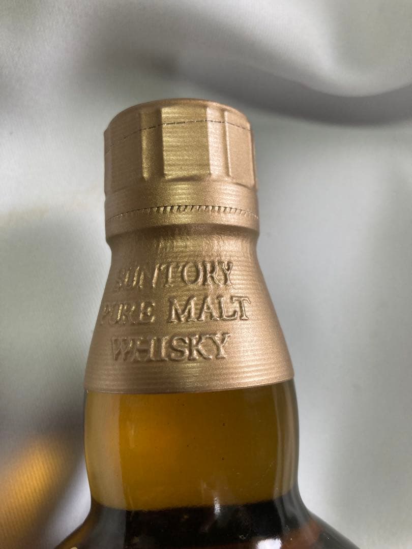 サントリー ピュアモルト ウイスキー 12年 シングルモルト 箱付き 未開封
