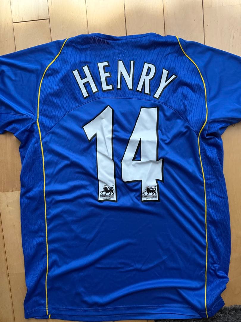 04/05 アーセナルFC ♯14 アンリLサイズアウェイ