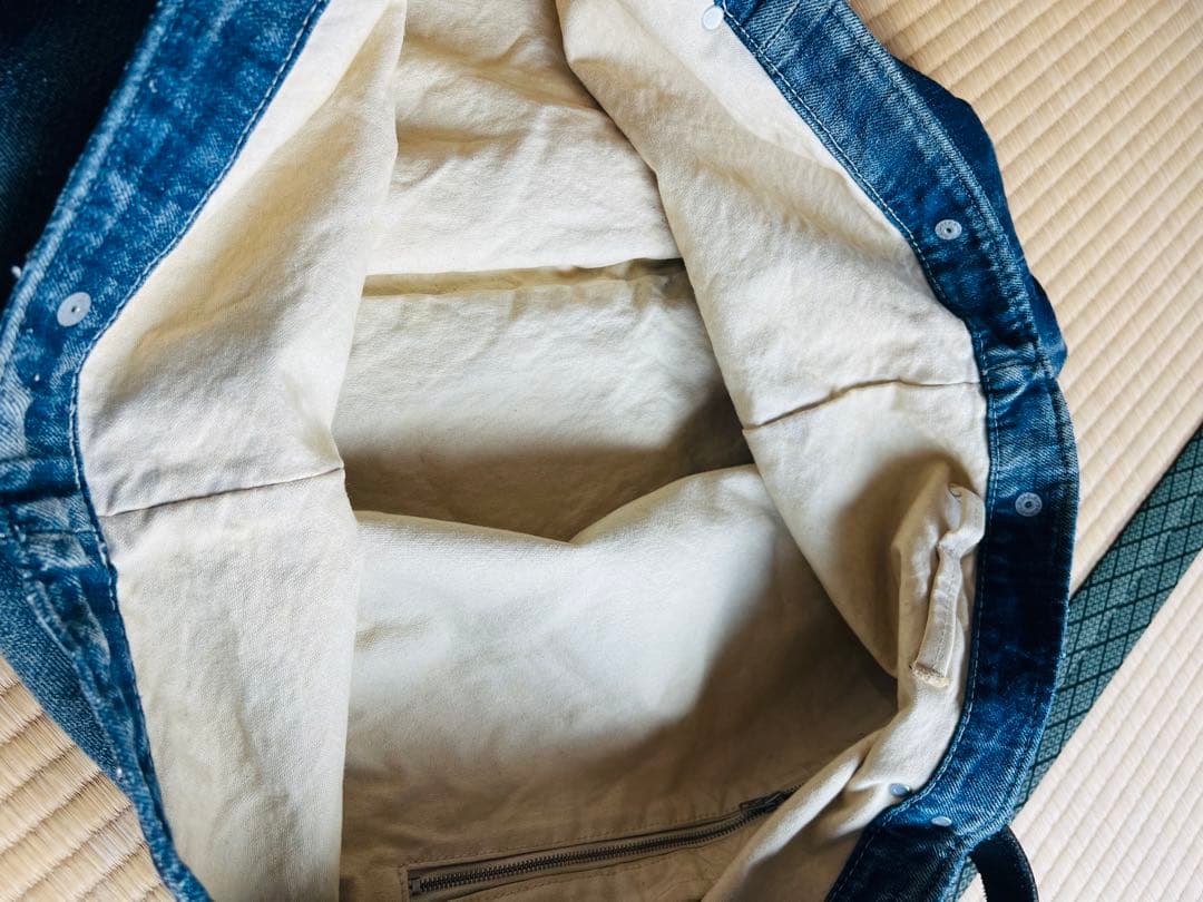 truck furniture デニムトートバッグ美品　トラックファニチャー