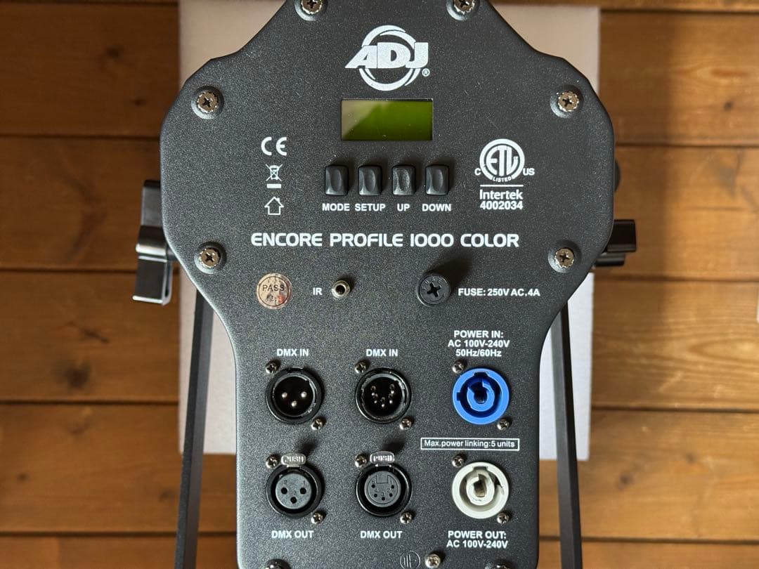 DJ機材 ADJ Encore Profile 1000 Color