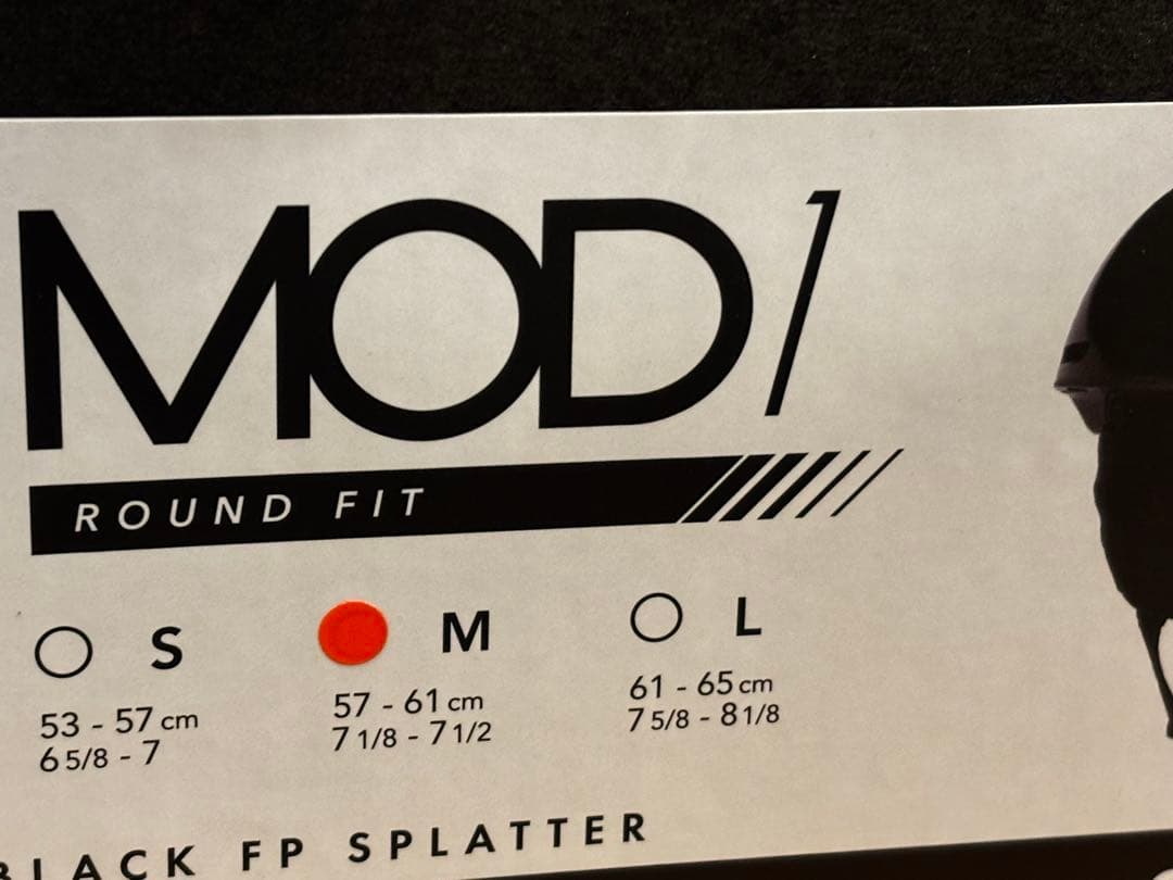 OAKLEY ブラック ヘルメット MOD1 Mサイズ