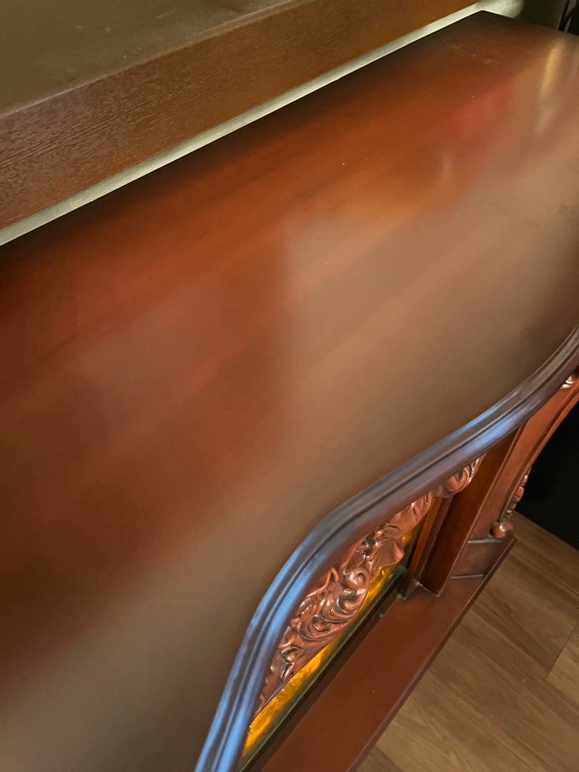 暖炉風　オブジェサイドボード　輸入イタリア製　アンティーク家具