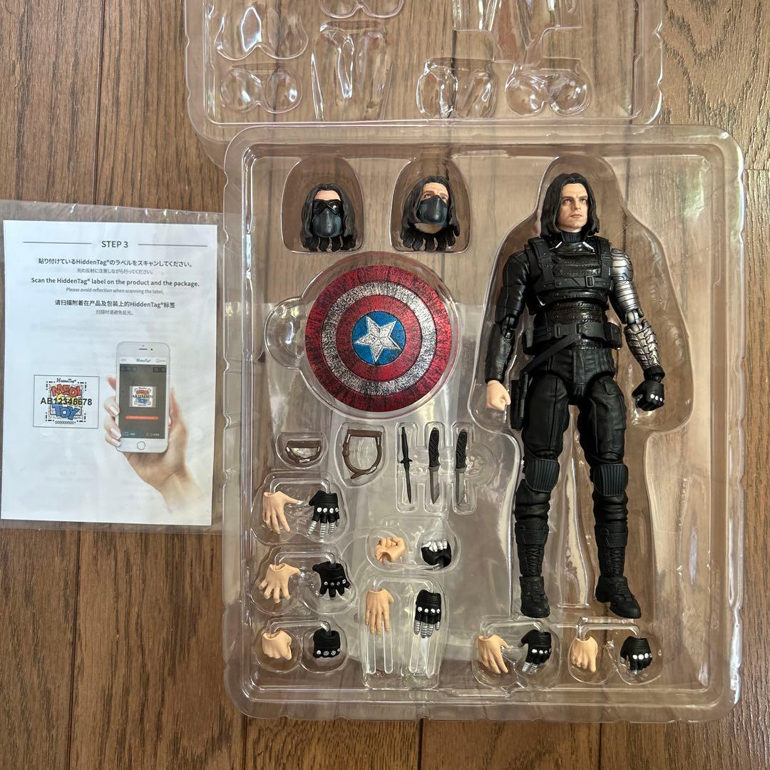 MAFEX ウィンター・ソルジャー　おまけ付き