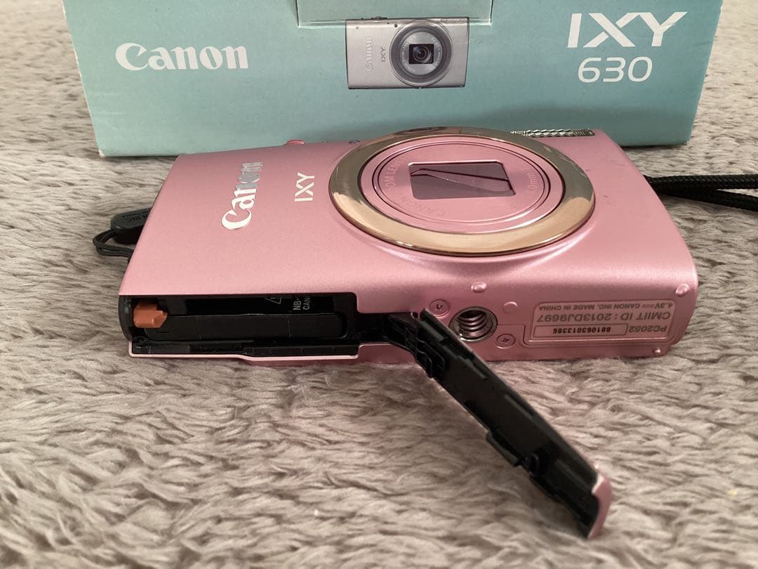 Canon IXY 630 ピンク　デジカメ　中古　作動確認済み