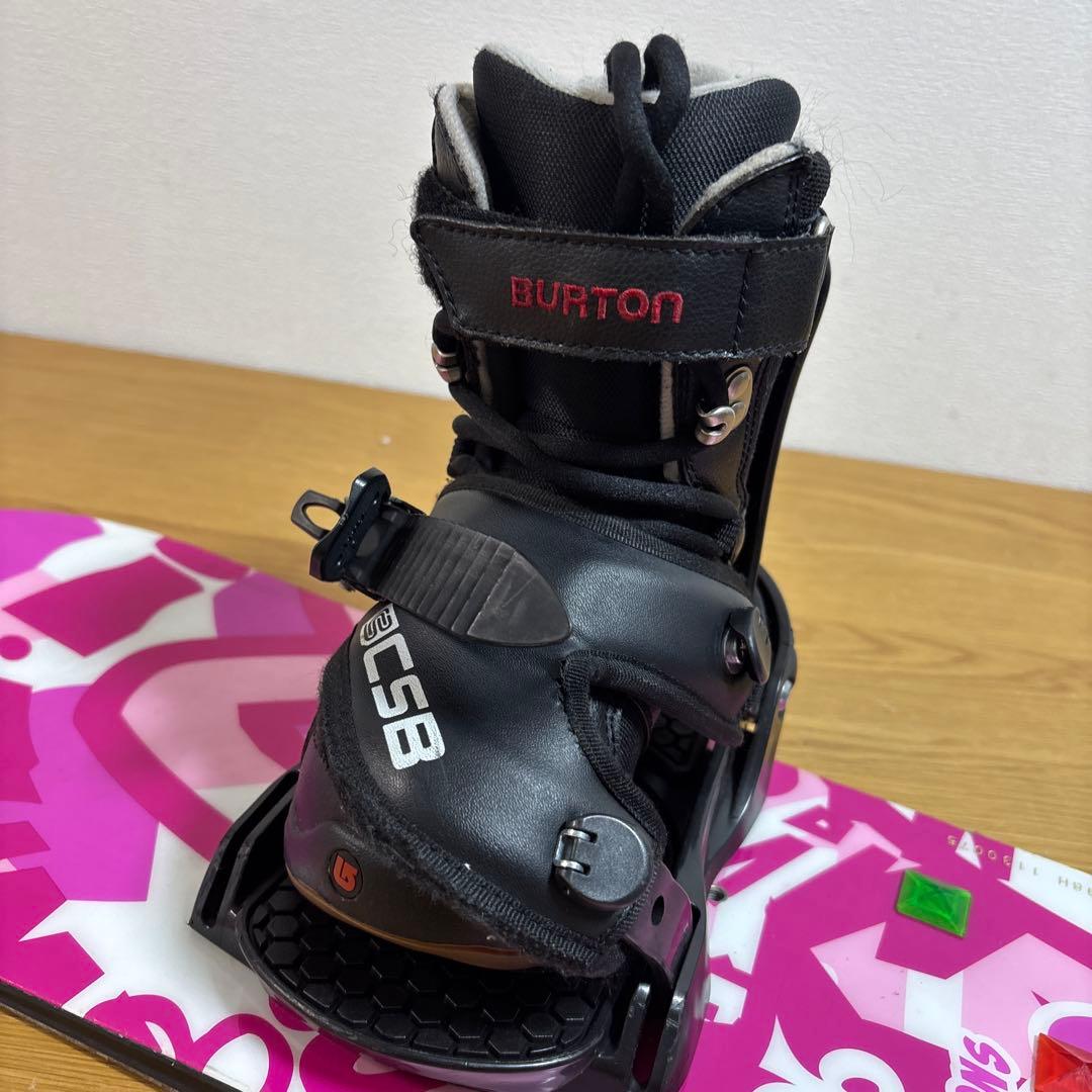 Burton バートン　キッズ　ジュニアスノーボードブーツ付　18-18.5cm