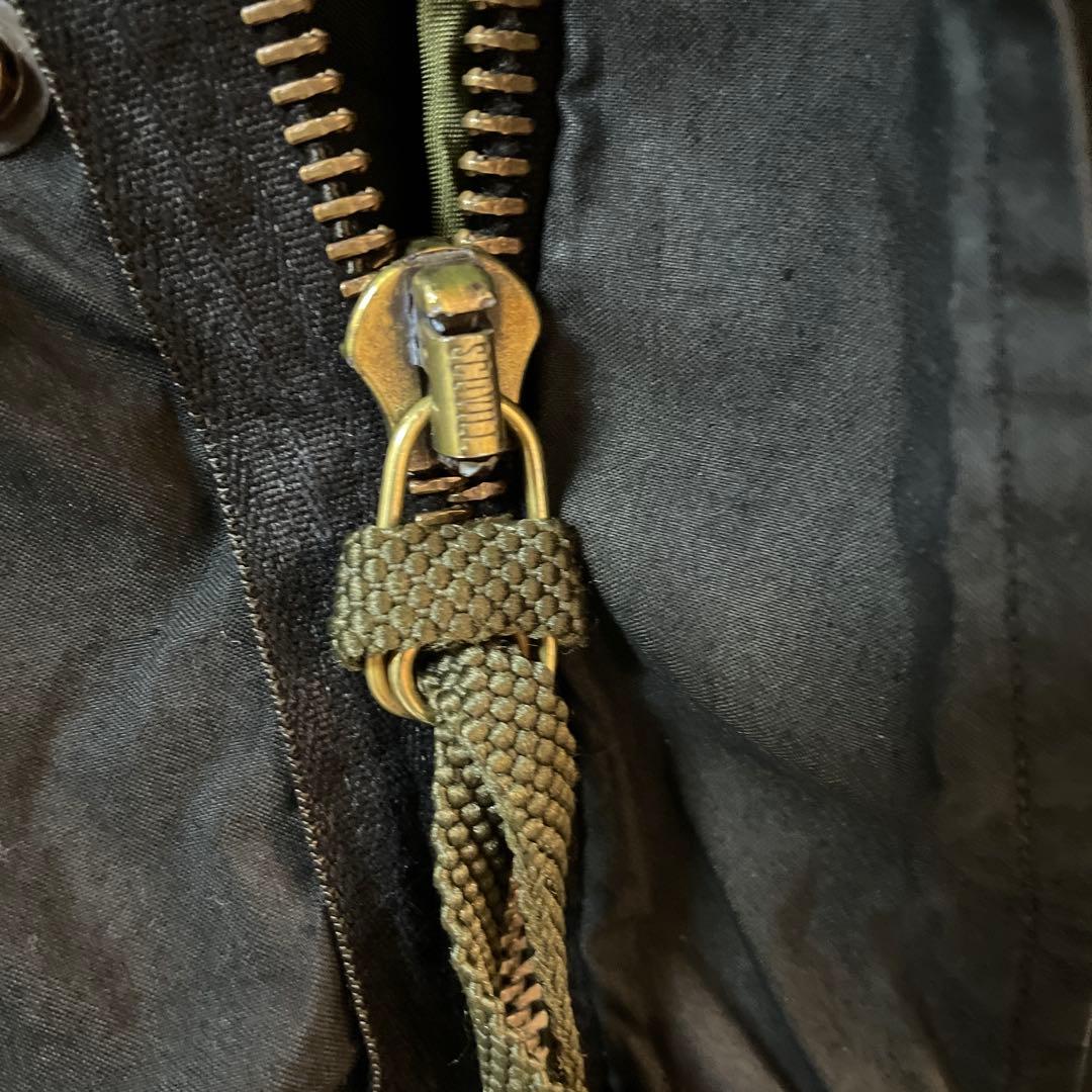 80's 後染め m-65 フルセット フィッシュテール　黒染め　オーバーダイ