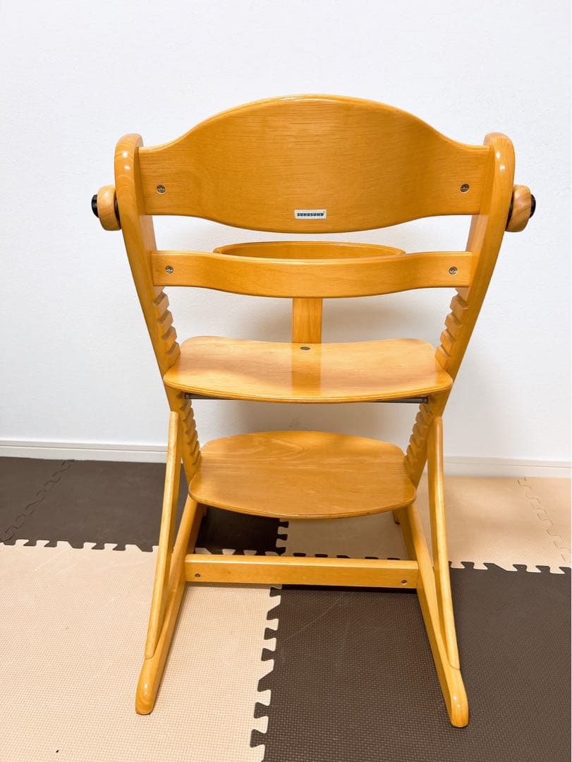 (未使用）大和屋　すくすくチェア　ES ナチュラル