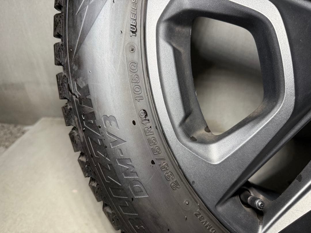 RAV4アドベンチャー純正ホイール＆ブリザック19インチタイヤ＆タイヤチェーン