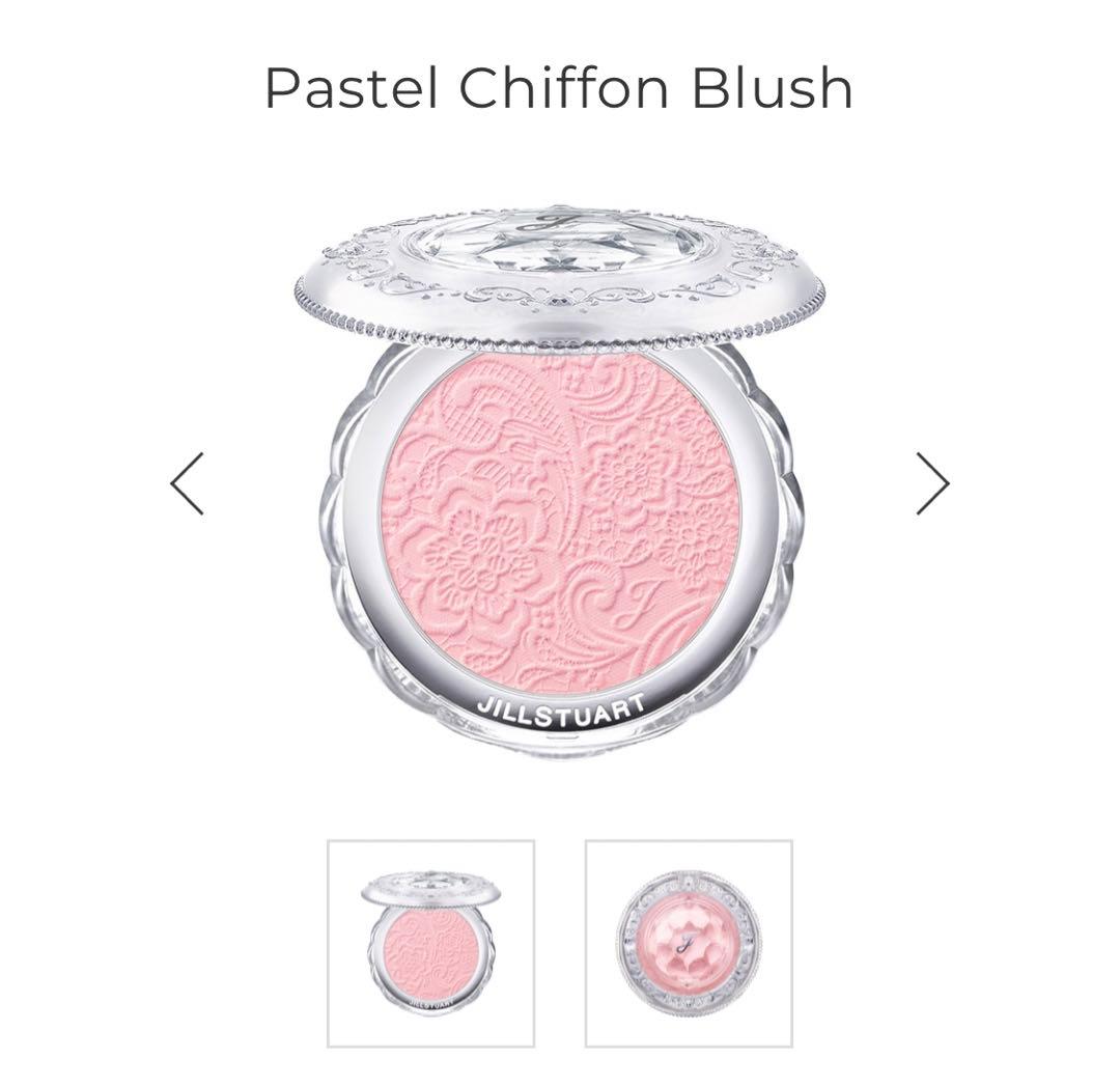 ジルスチュアート　メルティシマーブラッシュ01&パステルシフォンブラッシュ01