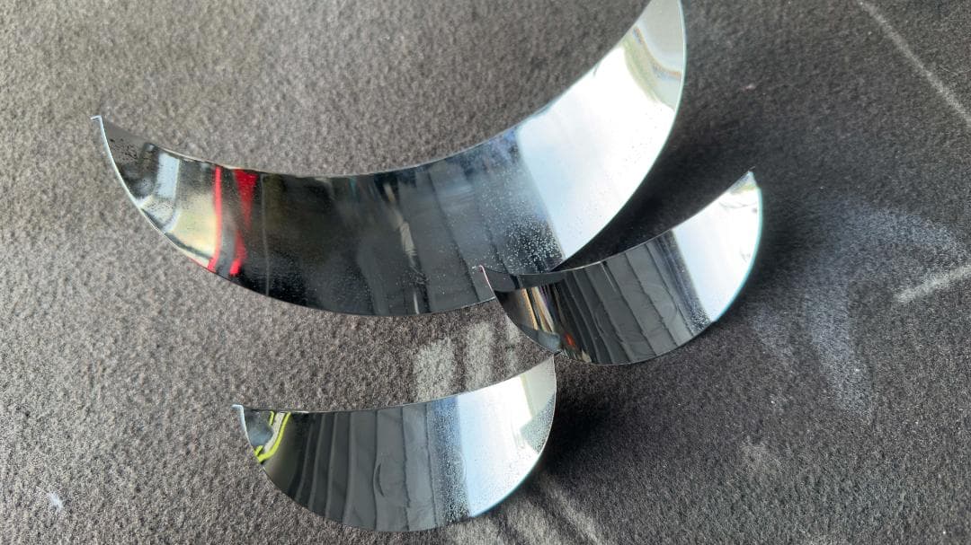 ドラッグスター1100　ヘッドライトバイザー　フォグ　3個セット