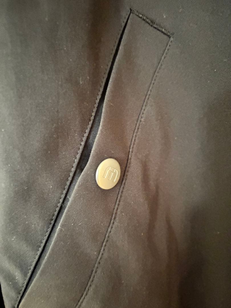 トラヴィスマシュー　 ブルゾン MA-1 ブラック　サイズM