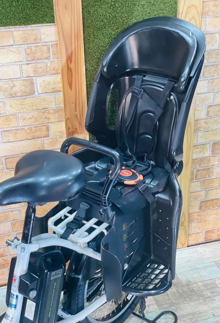 ヤマハ NO 1 ホワイト 大容量 子供乗せ電動アシスト自転車 H1237