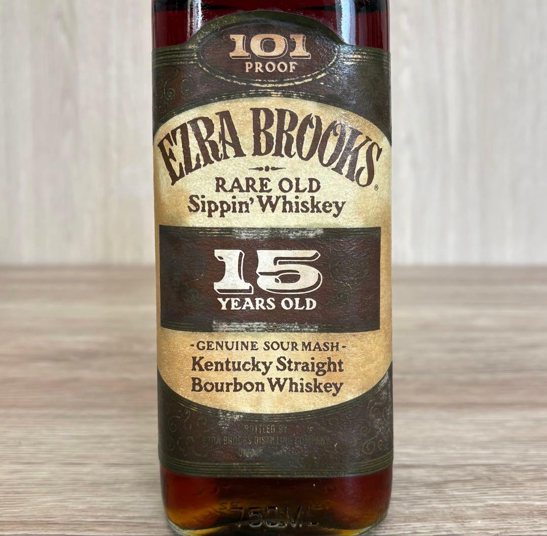 未開栓 エズラブルックス OLD EZRA 15年 特選ウイスキー バーボン