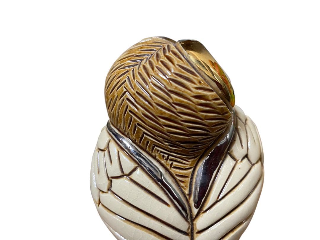 フクロウ　リアコナダ　フクロウ　置物　金色フクロウ　開運　商売繁盛