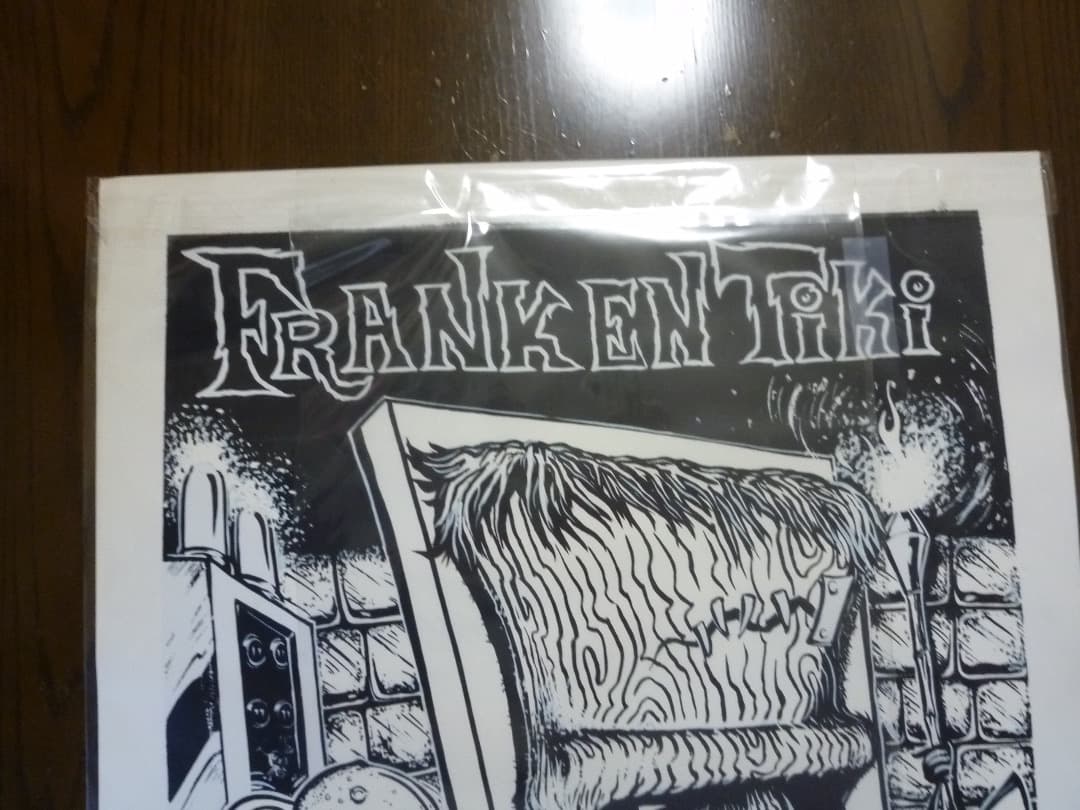 Von Franco ヴォン・フランコ 　TIKI　アート・ポスター　サイン入り