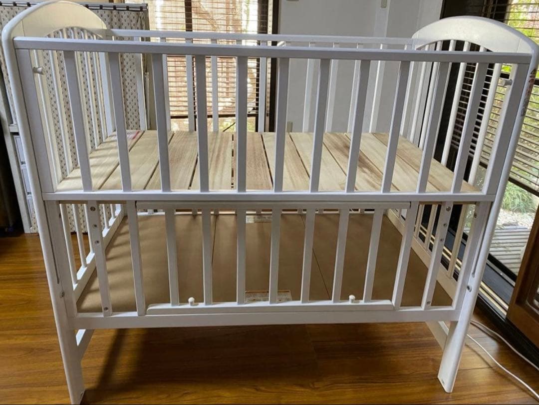 KATOJIカトージベビーベッド　アーチ　ハイポジションタイプ　レギュラーサイズ