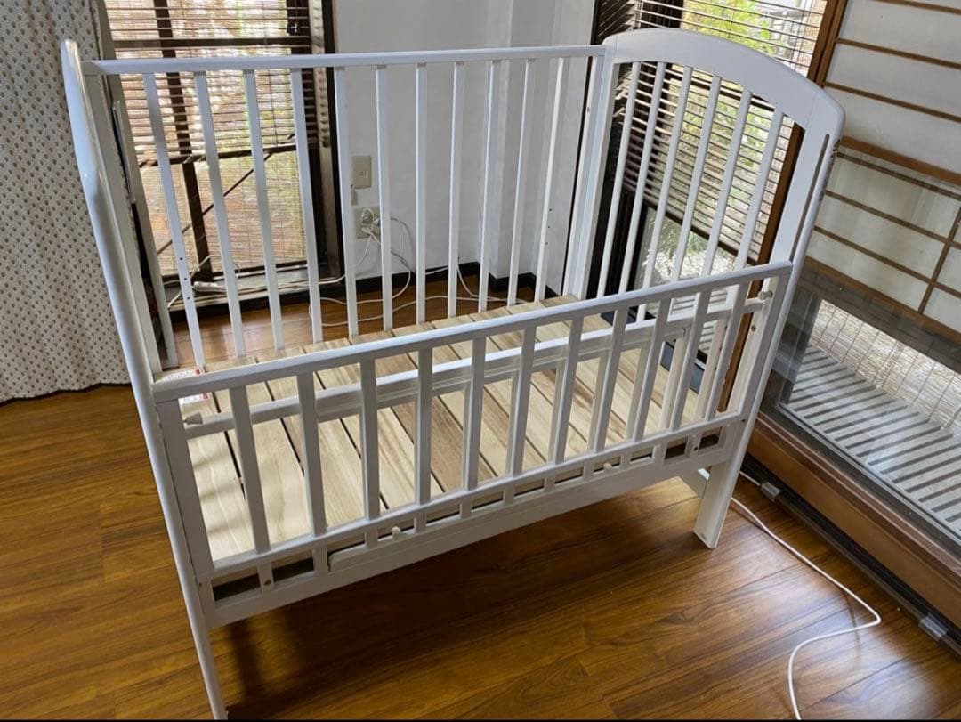 KATOJIカトージベビーベッド　アーチ　ハイポジションタイプ　レギュラーサイズ