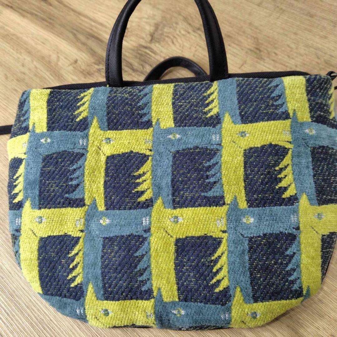 ミナペルホネン/thoroughbredサラブレットネイビー/ロングミニラウンド