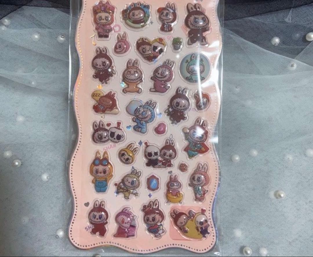 50枚セットシールシール立体シールセット 可愛いステッカー 3D 訳がありＢ品