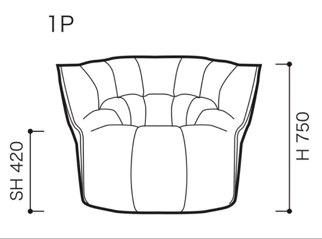 週末お値下げ中【極美品】ligne roset リーンロゼ　ブリガンタン　1P
