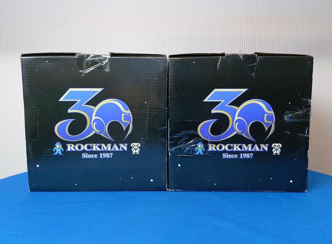 ROCKMAN ペダル式ダストBOX E缶柄 ＆ ドット絵柄 2個セット激レア