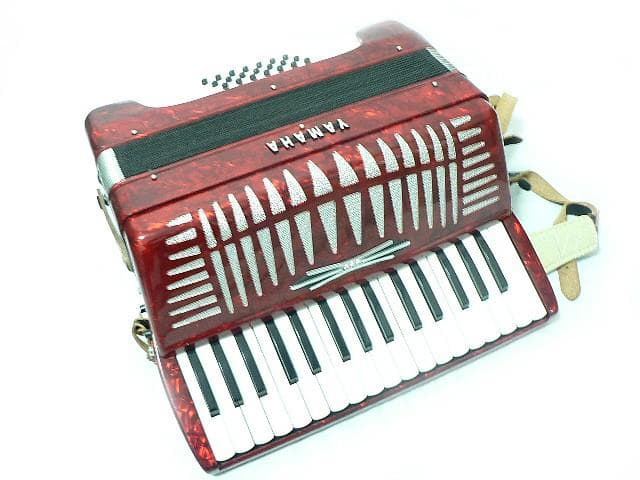 YAMAHA アコーディオン YA-21・32鍵盤 21ベース・送料込！