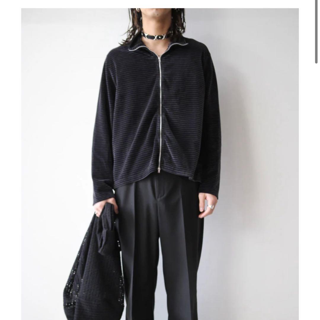 トップス shooooOUR LEGACY SHRUNKEN FULLZIPPOLO