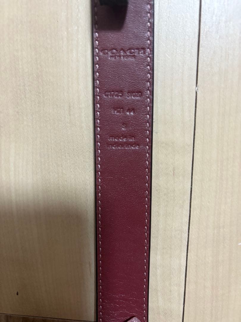 COACH ベルト【〜10/5まで即日発送】