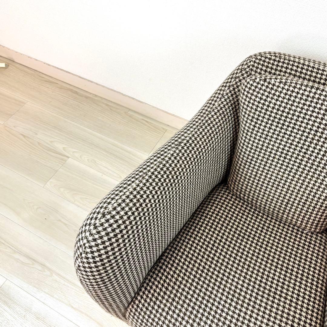 【激レア】IDEE ハリスツイード 限定 ミニミラーアームチェア イデー