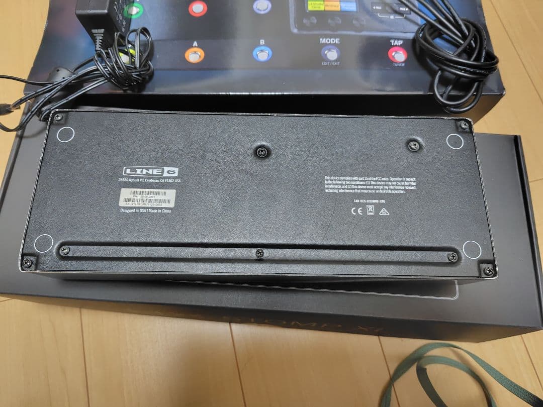 LINE6 HX STOMP XL 付属品完備