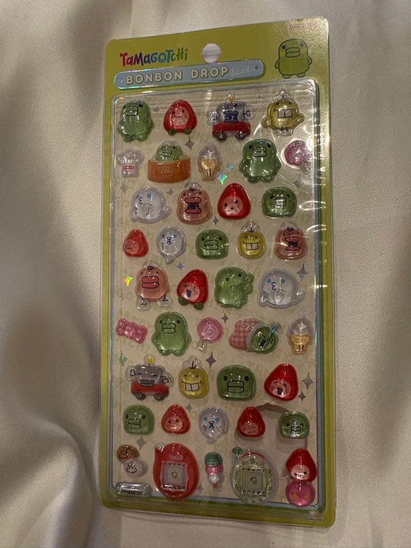 【正規品】たまごっち ボンボンドロップ シール 4枚セット