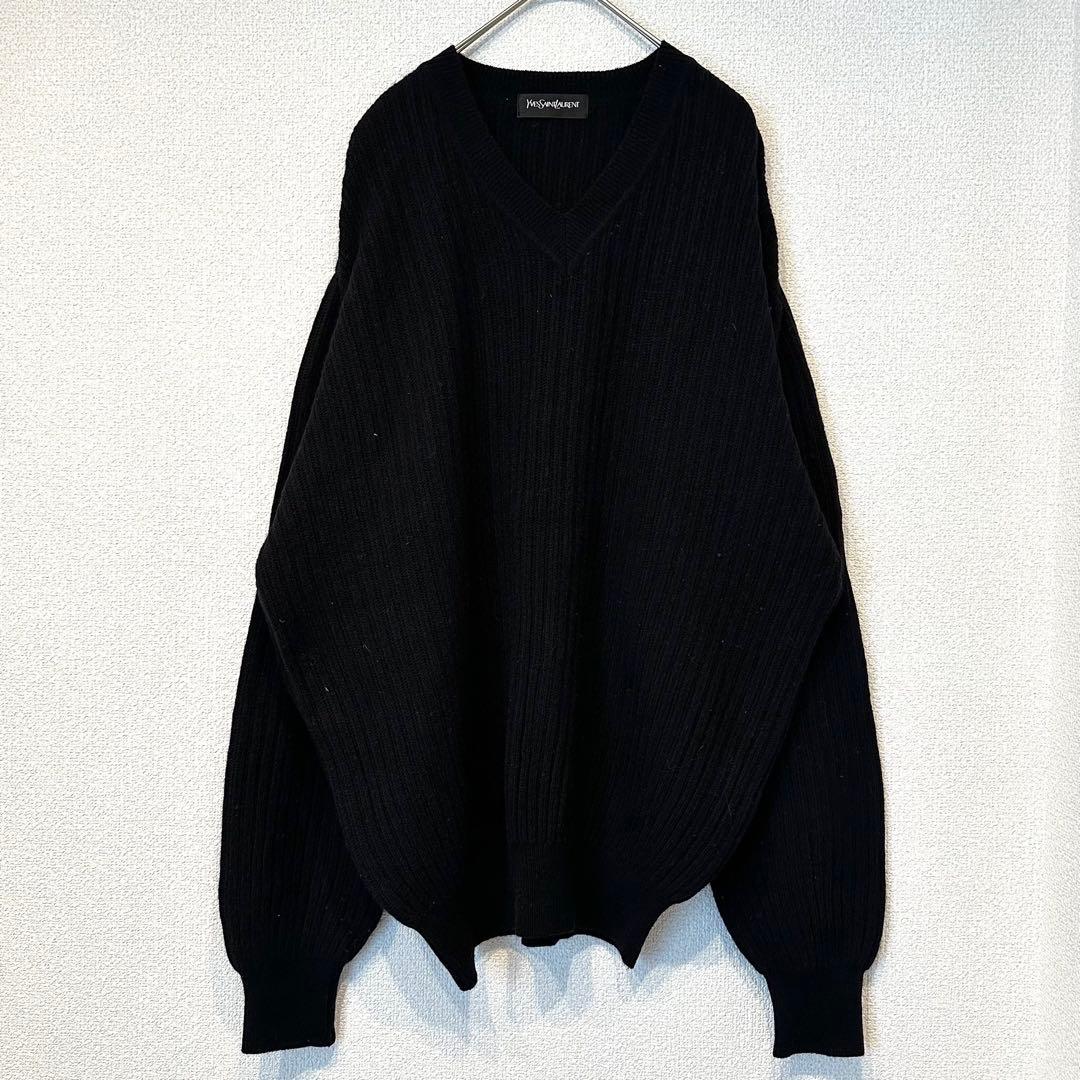 Yves Saint Laurent ニット セーター 毛100% シンプル