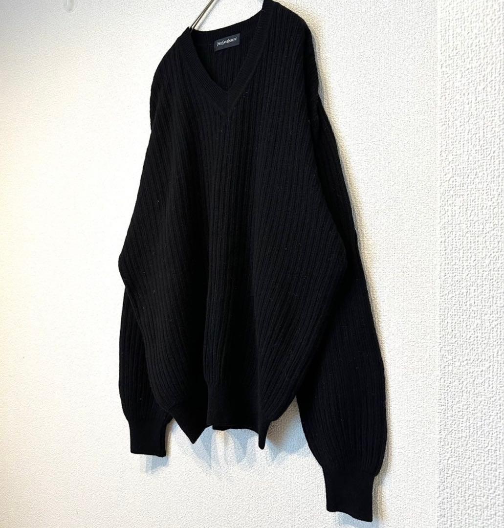 Yves Saint Laurent ニット セーター 毛100% シンプル