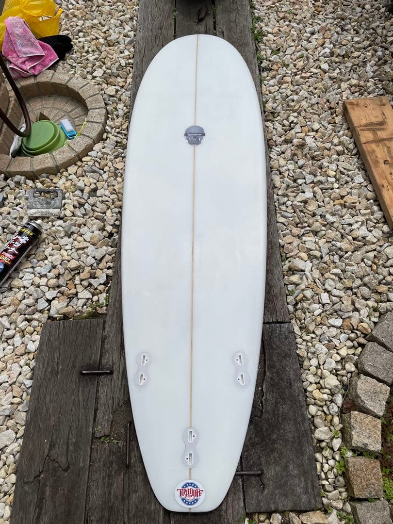 値下げしました！　サーフボード6'8\" ミッドレングスサーフボード