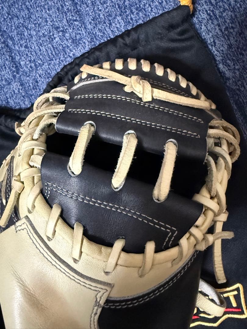 ZETT プロステイタス 軟式オーダー キャッチャーミット 森モデル