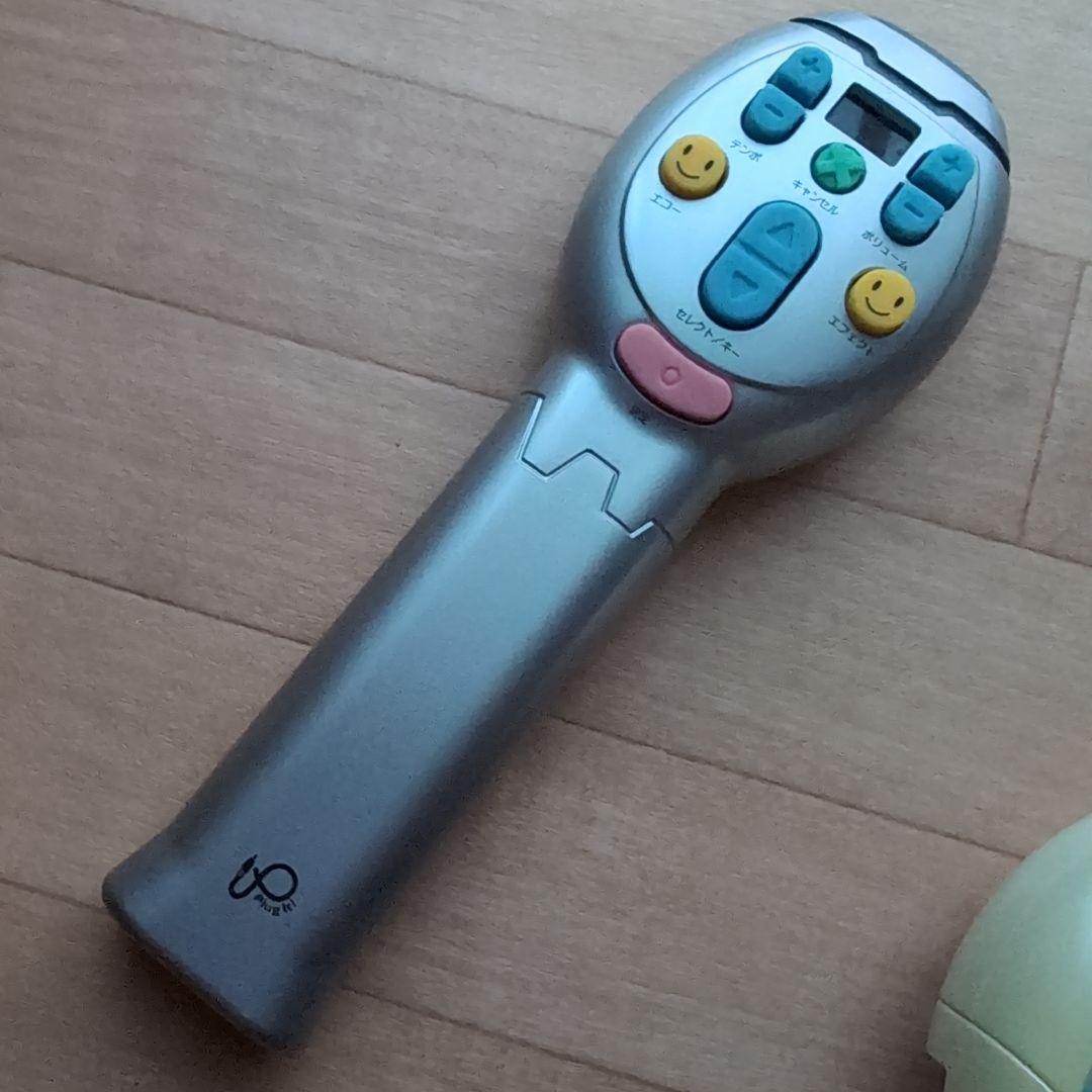 平成レトロ イーカラマイクとハンズフリータイプとe-karaカートリッジ2本付き