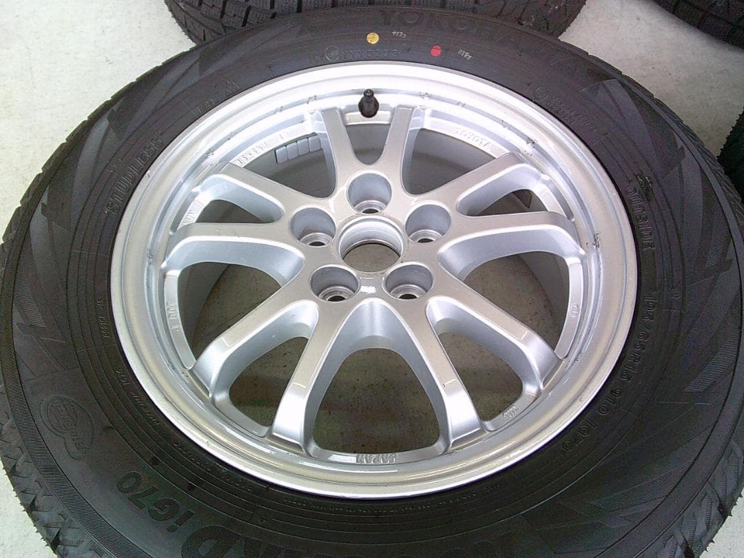 送料込☆ヨコハマアイスガードIG70☆195/65R15☆スタッドレスセット☆