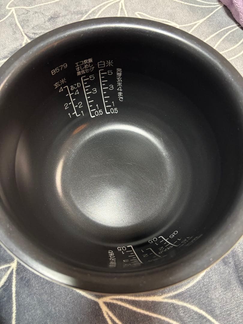 象印マホービン 炊飯器 5.5合 ブラック NW-JY10-BA 25年製