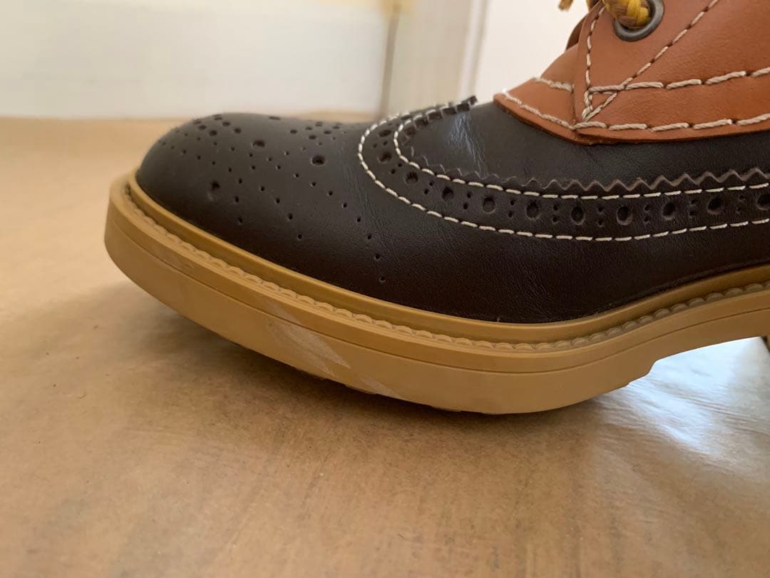 美品　Chloe クロエ　レースアップブーツ　24.5センチ