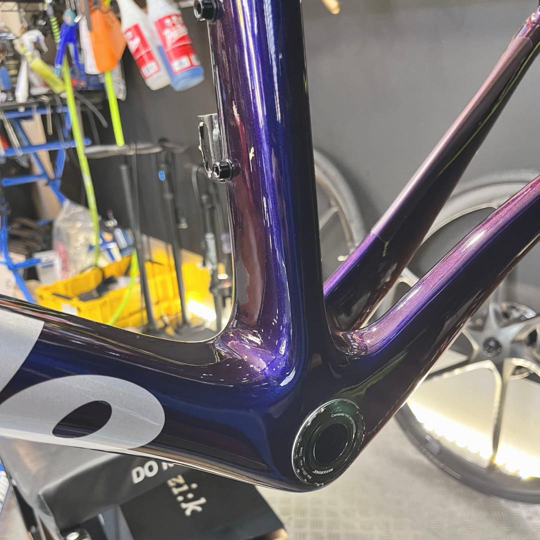 R5 Cervelo 51サイズ 2024年製 フレームセット Disc 紺黒