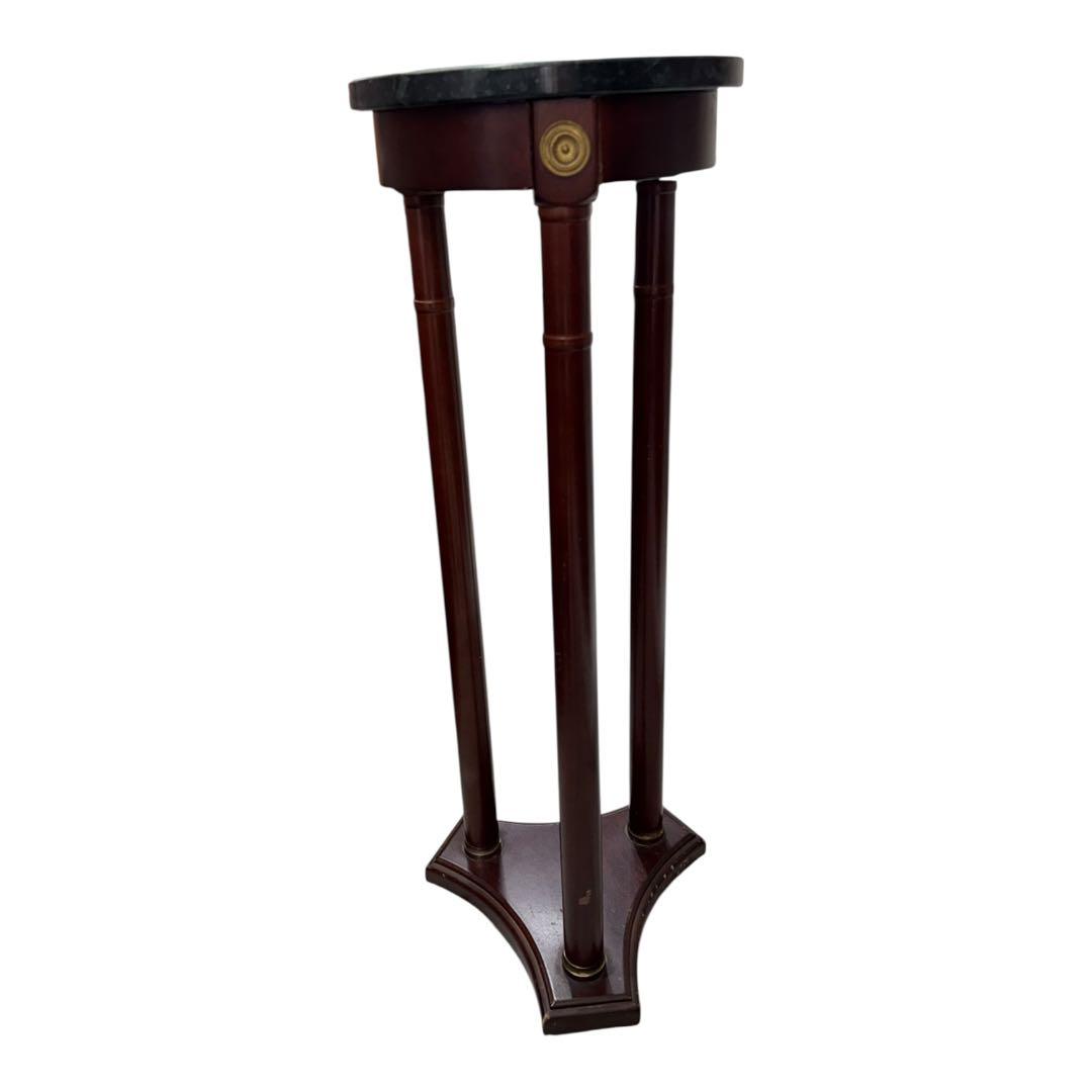 大理石天板サイドテーブル イタリア製アンティーク