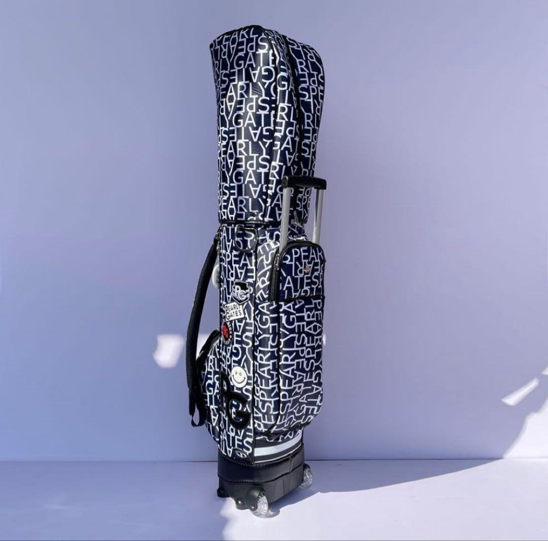 PEARLY GATES キャディバッグ ゴルフバッグ　女性用　キャスター付き