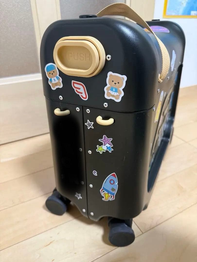 JETKIDS by STOKKE スーツケース 黒　ストッケジェットキッズ