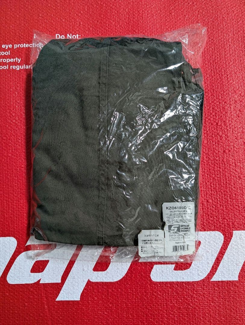 スナップオン サロペット オリーブ 4L