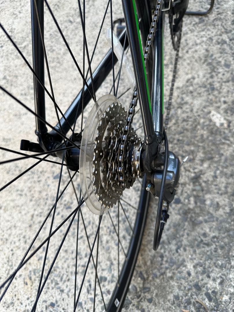 GIANT ロードバイク ブラック/グリーン