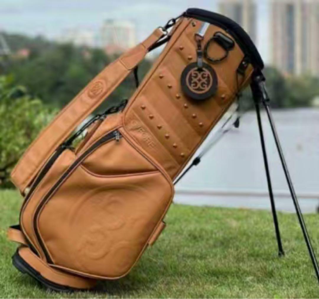 G/FORE ジーフォア ゴルフバッグ·キャディバッグ スタンド式 ブラウン